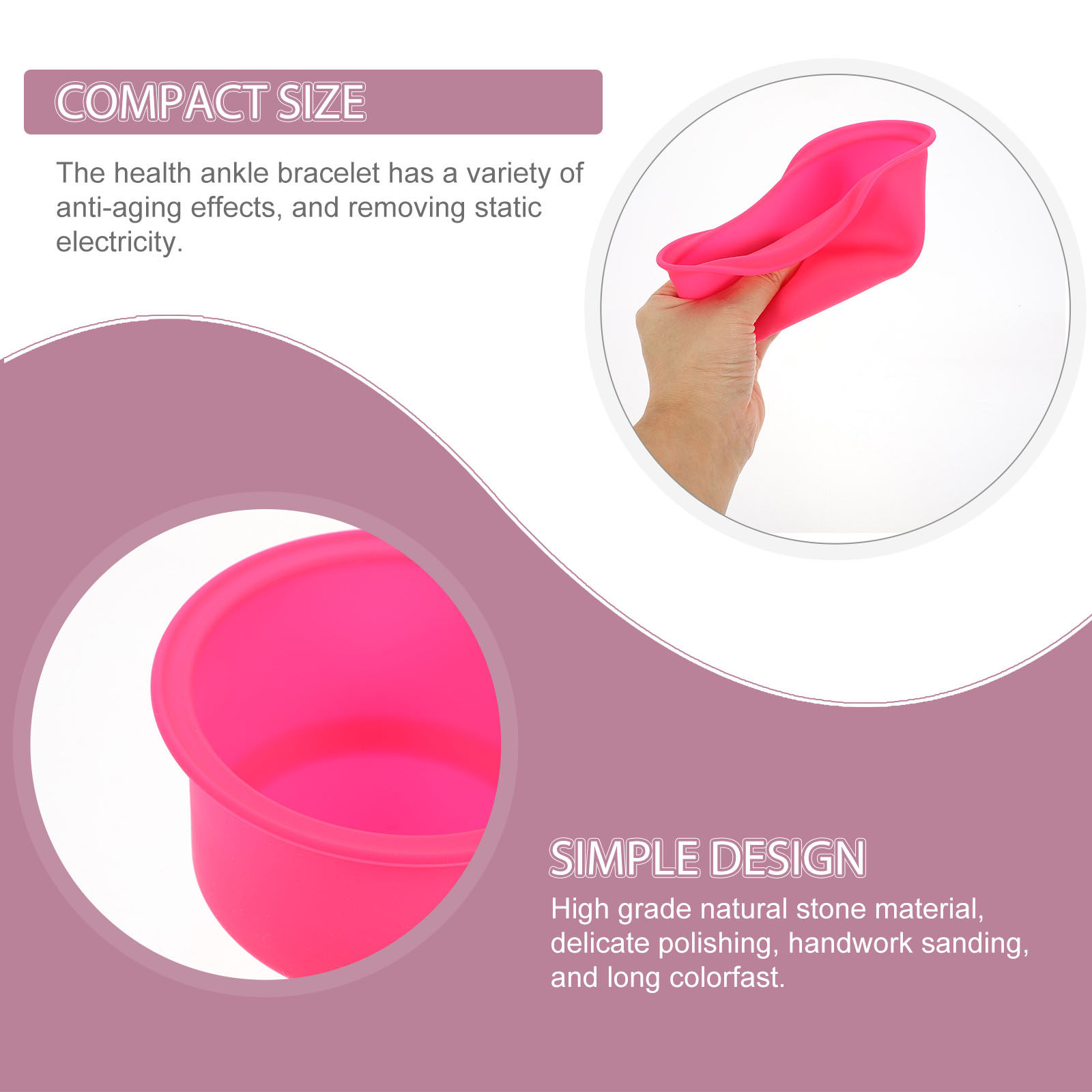 Wax Melting Pot - Panci Pelebur Lilin Silikon Warna Pink