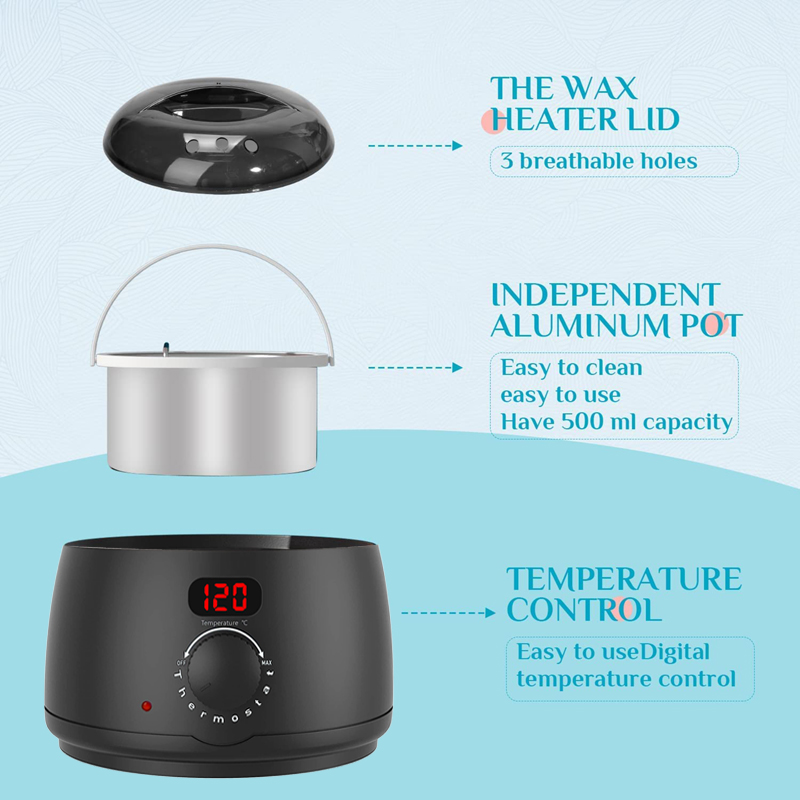 Wax Melting Pot - Mesin Pemanas Lilin 500ml Baru 2026