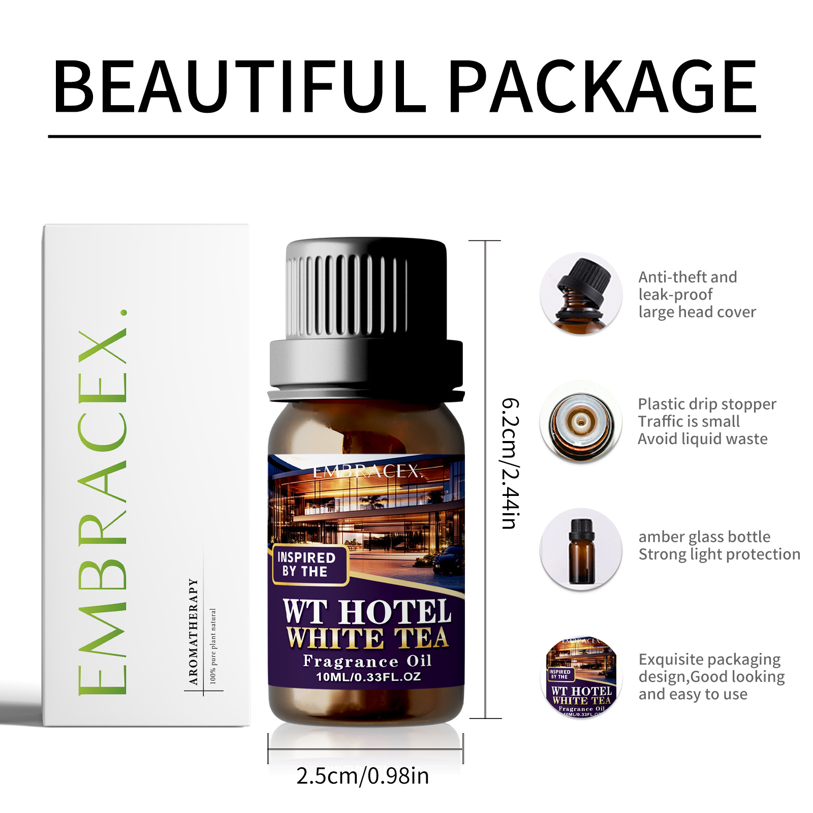 10ml Minyak Aroma Teh Putih Ho - Fragrance Oil 10Ml ulasan dan harga