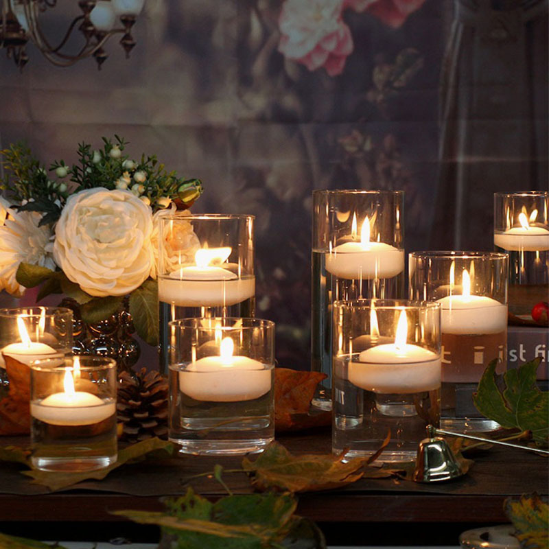 1 Buah Tempat Lilin Kaca Silin - Candle Glass Supplies ulasan dan harga
