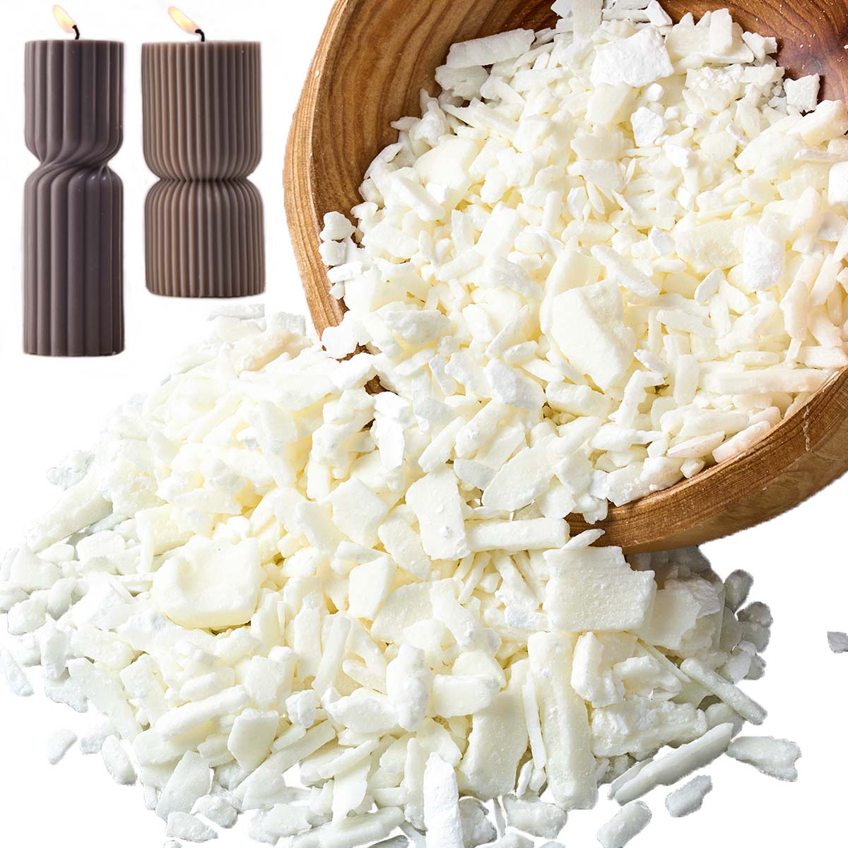 1 Pon Lilin Kedelai Putih Murn - Candle Making Supplies For Beginners ulasan dan harga