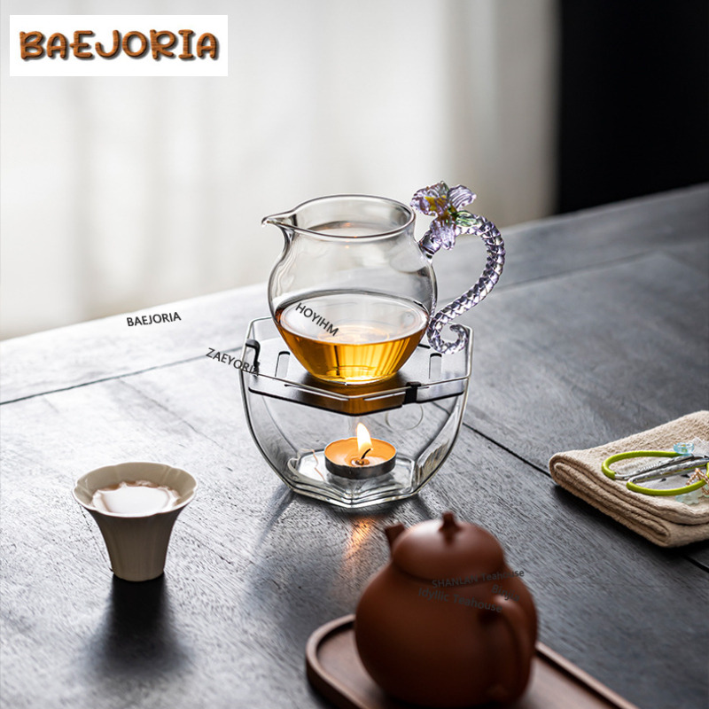 Pemanas Teh Kaca Bentuk Labu H - Candle Glass Supplies ulasan dan harga