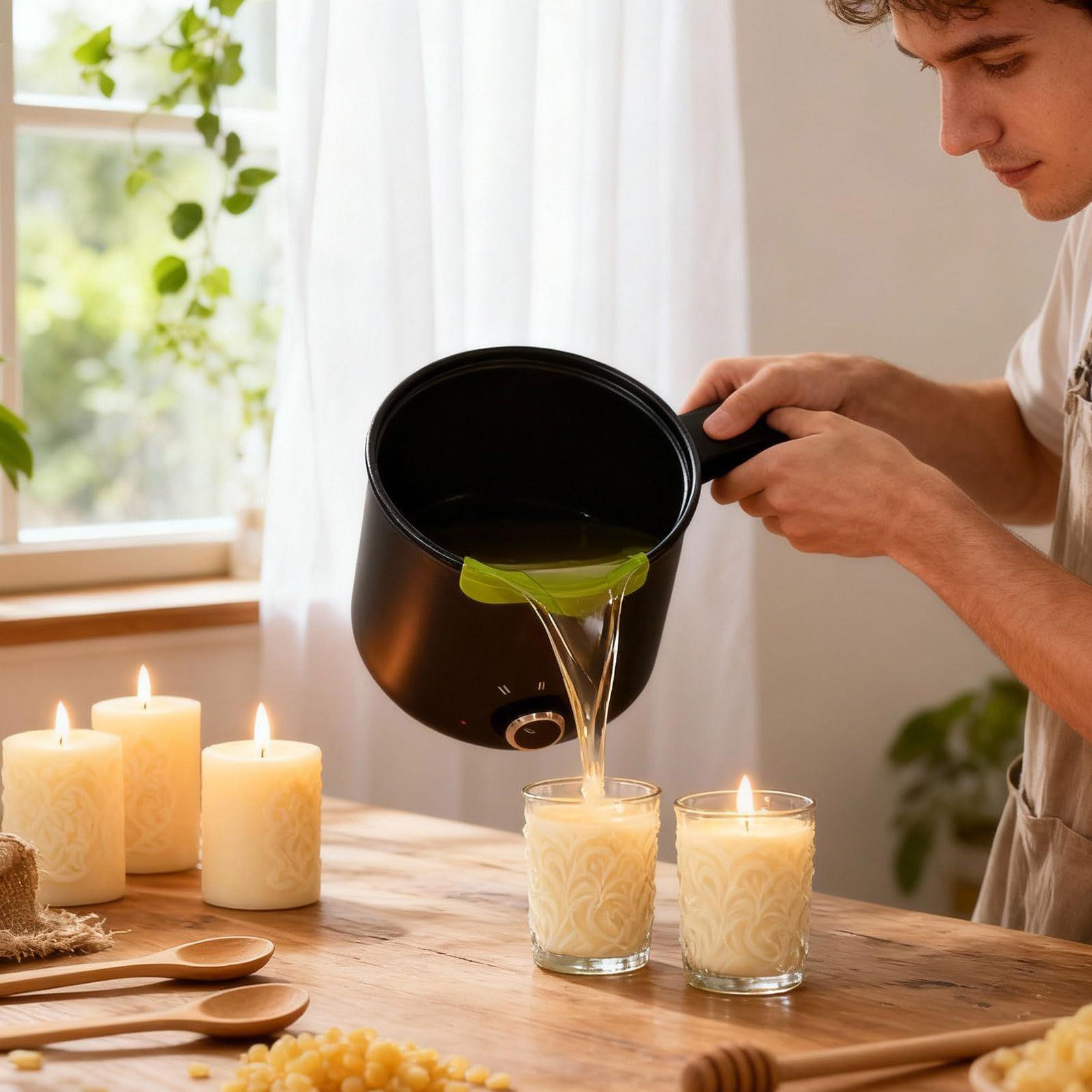Panci Pelebur Lilin 1.5L Besar - Candle Supplies Kit ulasan dan harga