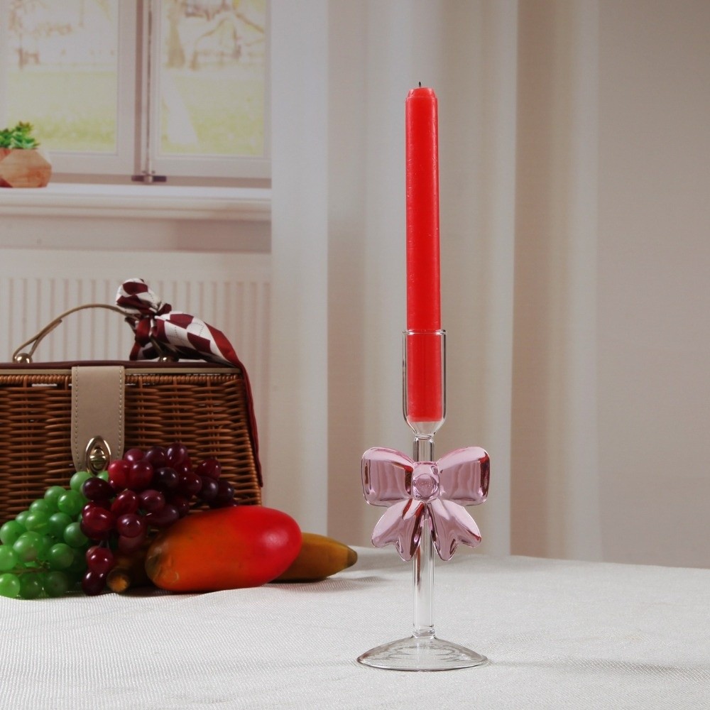 Tempat Lilin Kaca Tinggi Clear - Candle Glass Supplies ulasan dan harga