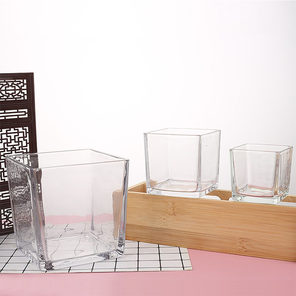 Geometris persegi lilin dupa m - Candle Glass Supplies ulasan dan harga